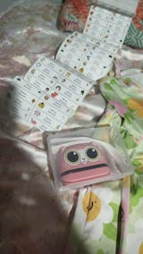 Carimbo Personalizável para Roupas + Presentes (120 adesivos personalizados + 1M Fita Branca) + Frete Grátis - Tinta Preta