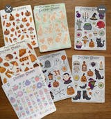 Halloween Sticker Set – 3 Bögen