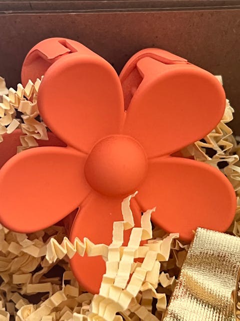 Pince à cheveux fleur