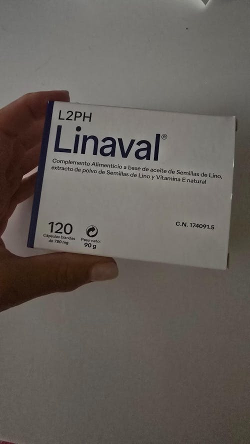 LINAVAL 120 Cápsulas® | Sequedad: Vaginal, Ocular y más.