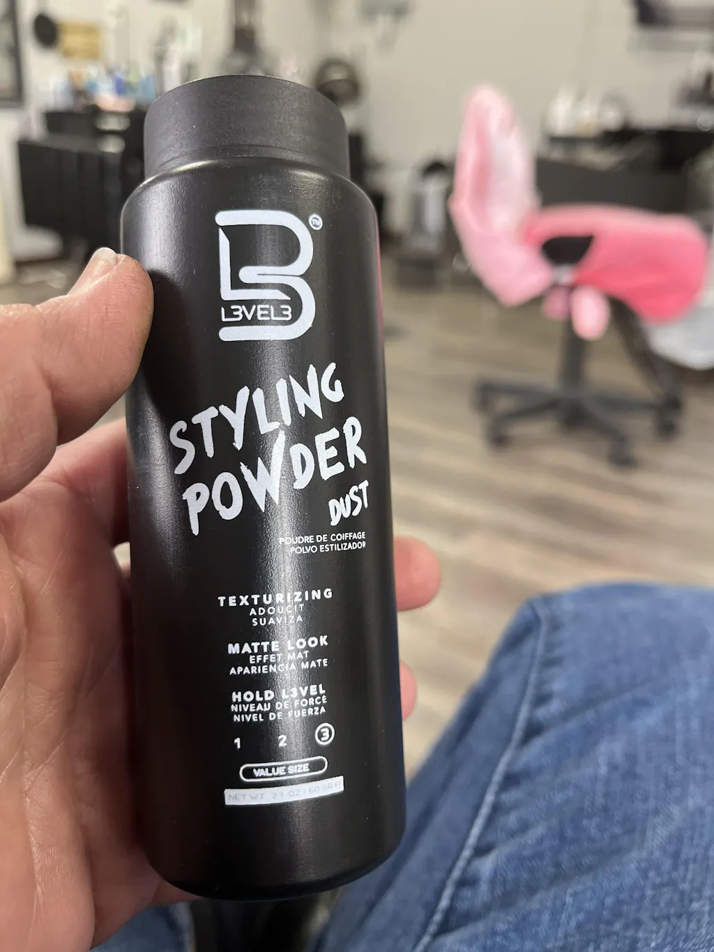 Strong Hold Hair Styling Spray | Natural Shine & Volume | L3VEL3