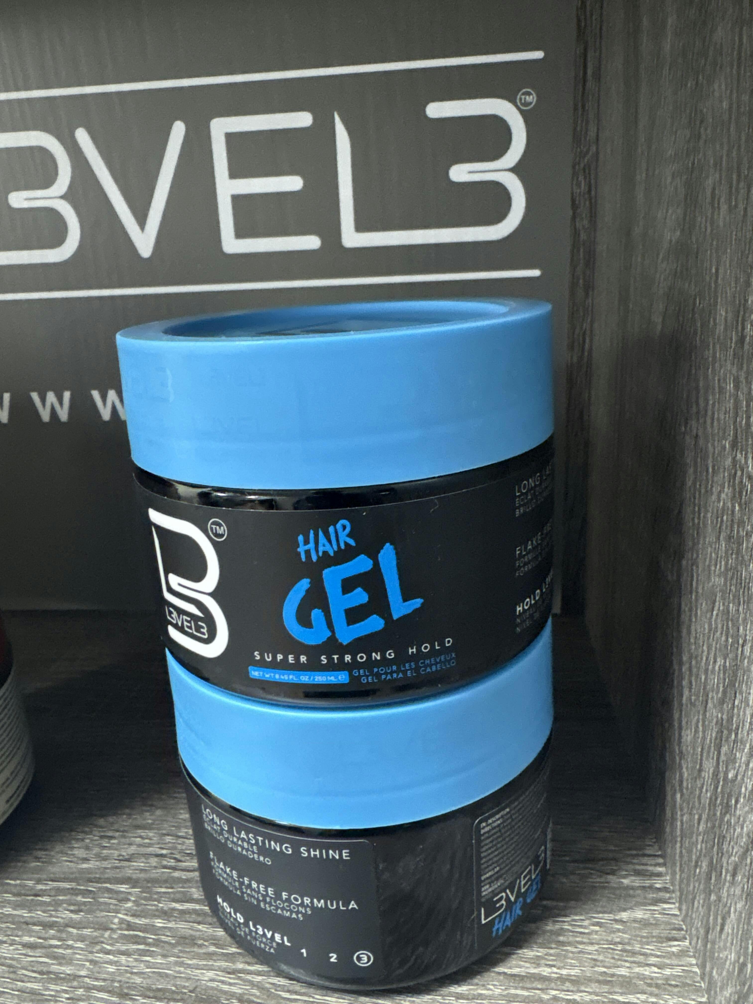 Strong Hair Styling Gel – L3VEL3