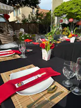 Hibachi Party Personalized Chopstick Sleeves