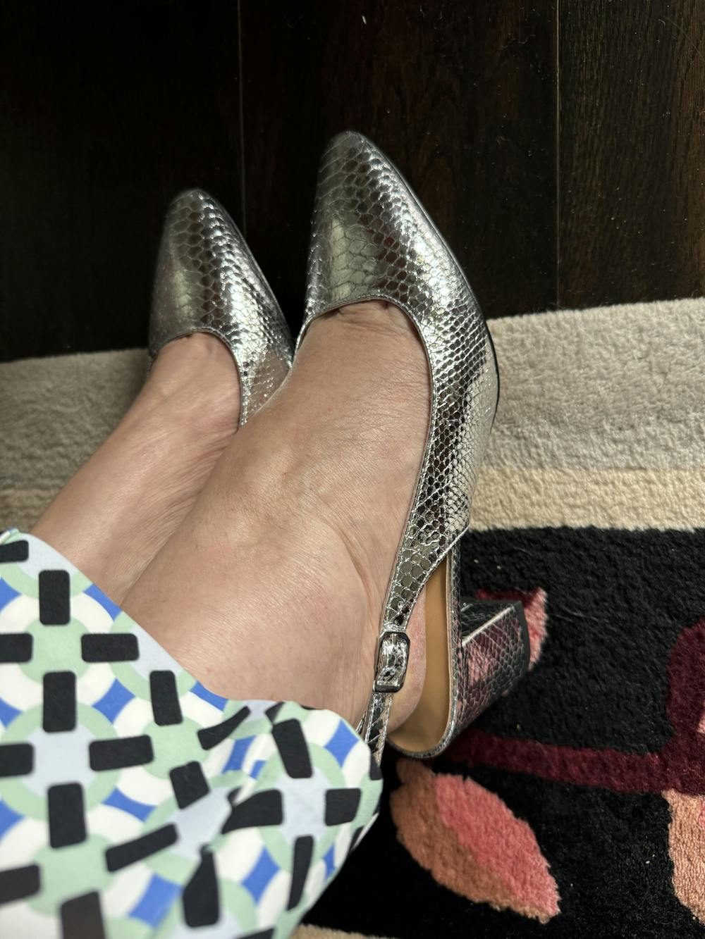 Slingpumps Silver