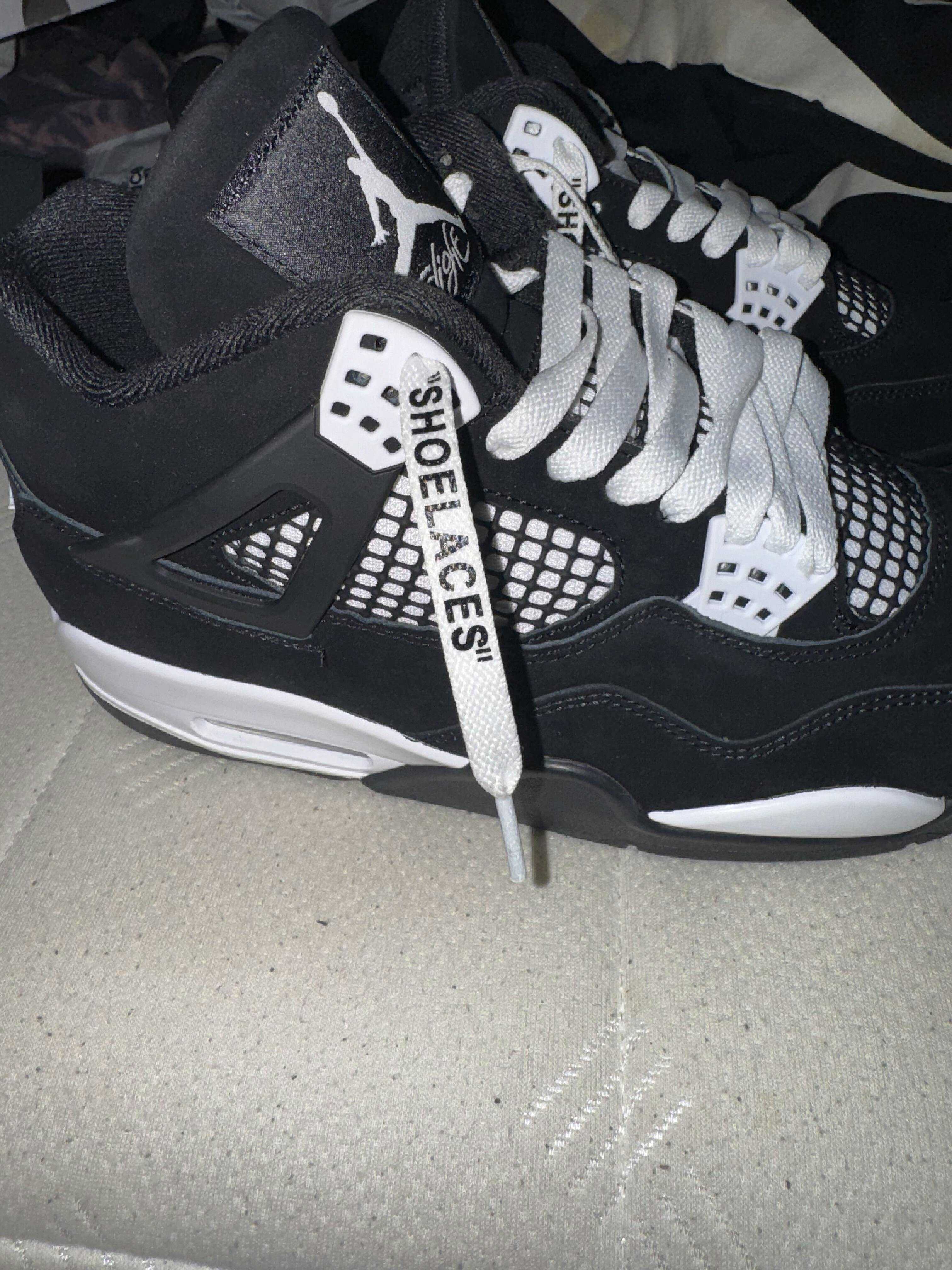 off white jordan 5 lace swap