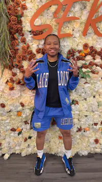 Lacelocks Nylon Jacket (Royal)