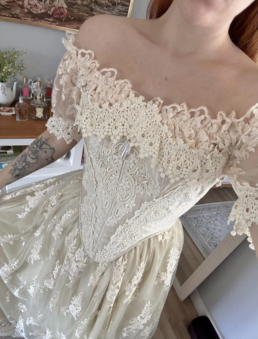 Cherry Blossom Corset Dress