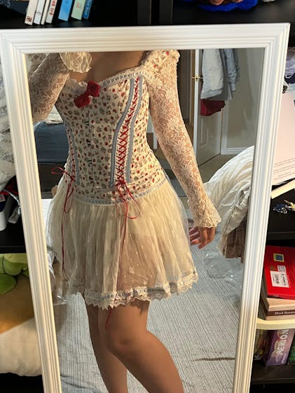 LaceMade「ベリーのミニケーキ」ニットドレス ALL – 2ページ目