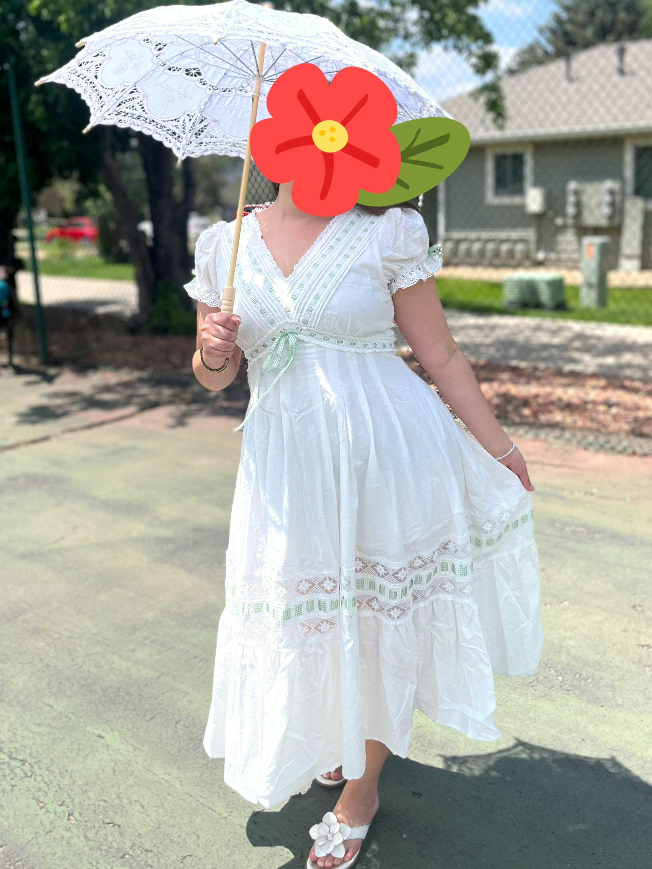 Curve & Plus Green Apple Paradise Dress