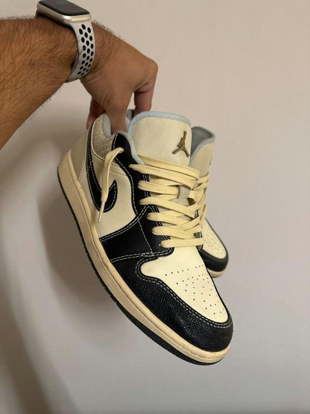 Air Jordan Waxed Replacement Laces - Off White Cream- Travis Scott Collab