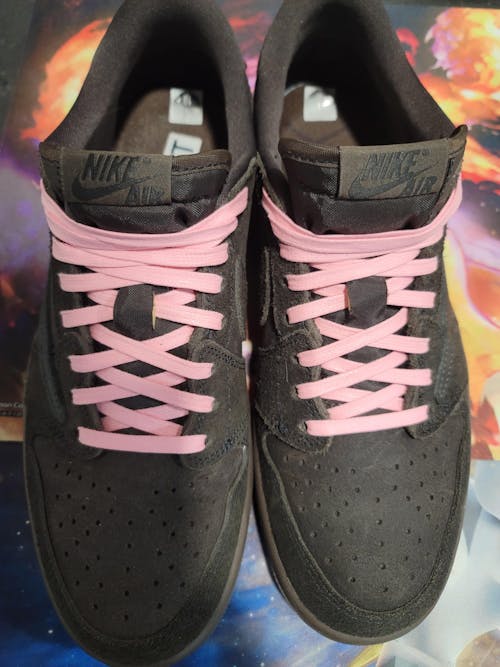 Air Jordan Waxed Replacement Laces - Light Pink - Travis Scott Collab