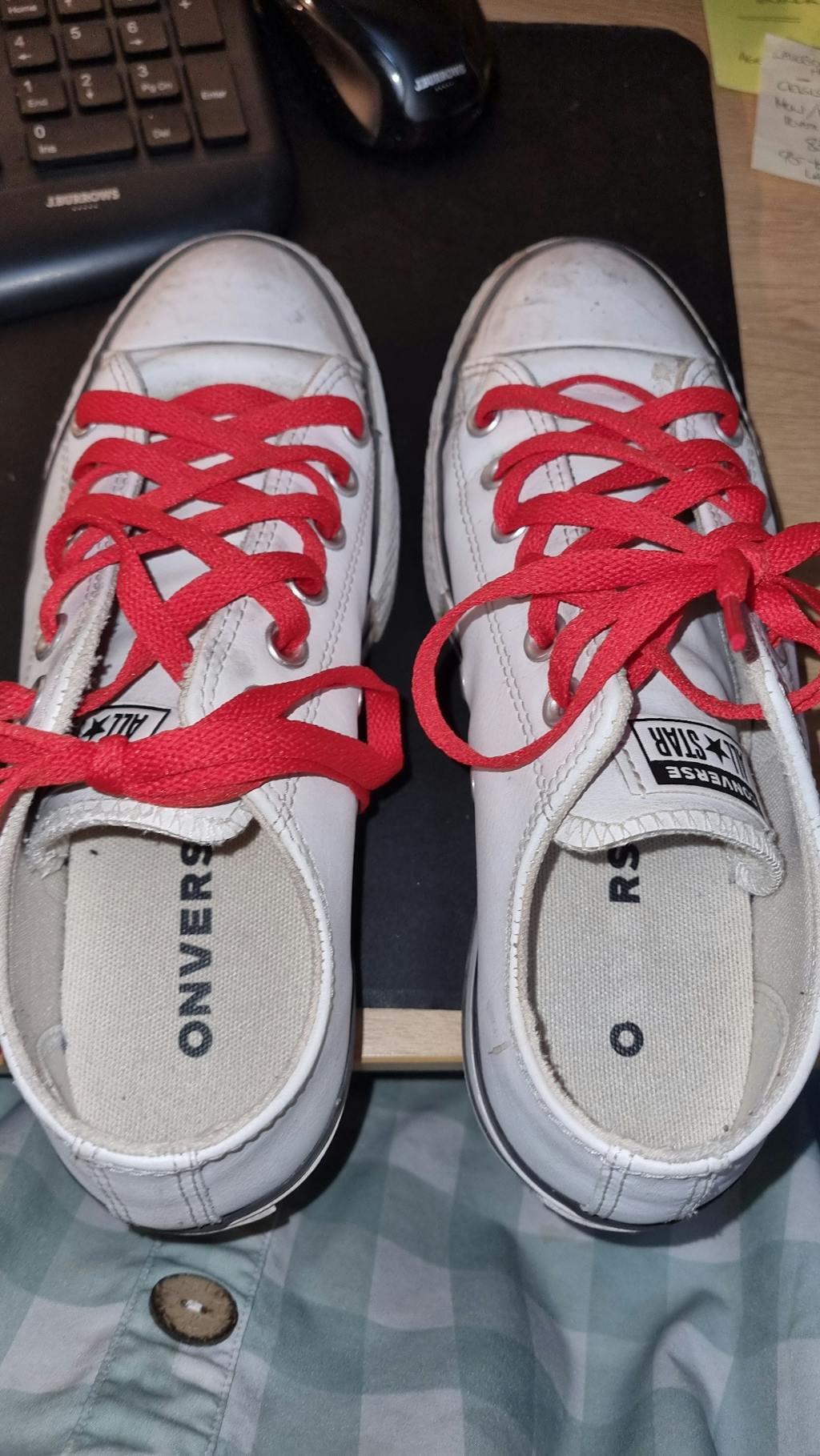 Red Flat Laces - Essentials Collection