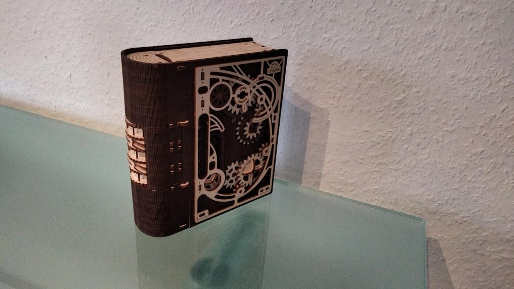 Ugears l Buch Der Geheimnisse Zauberbuch | 3D Holzpuzzle