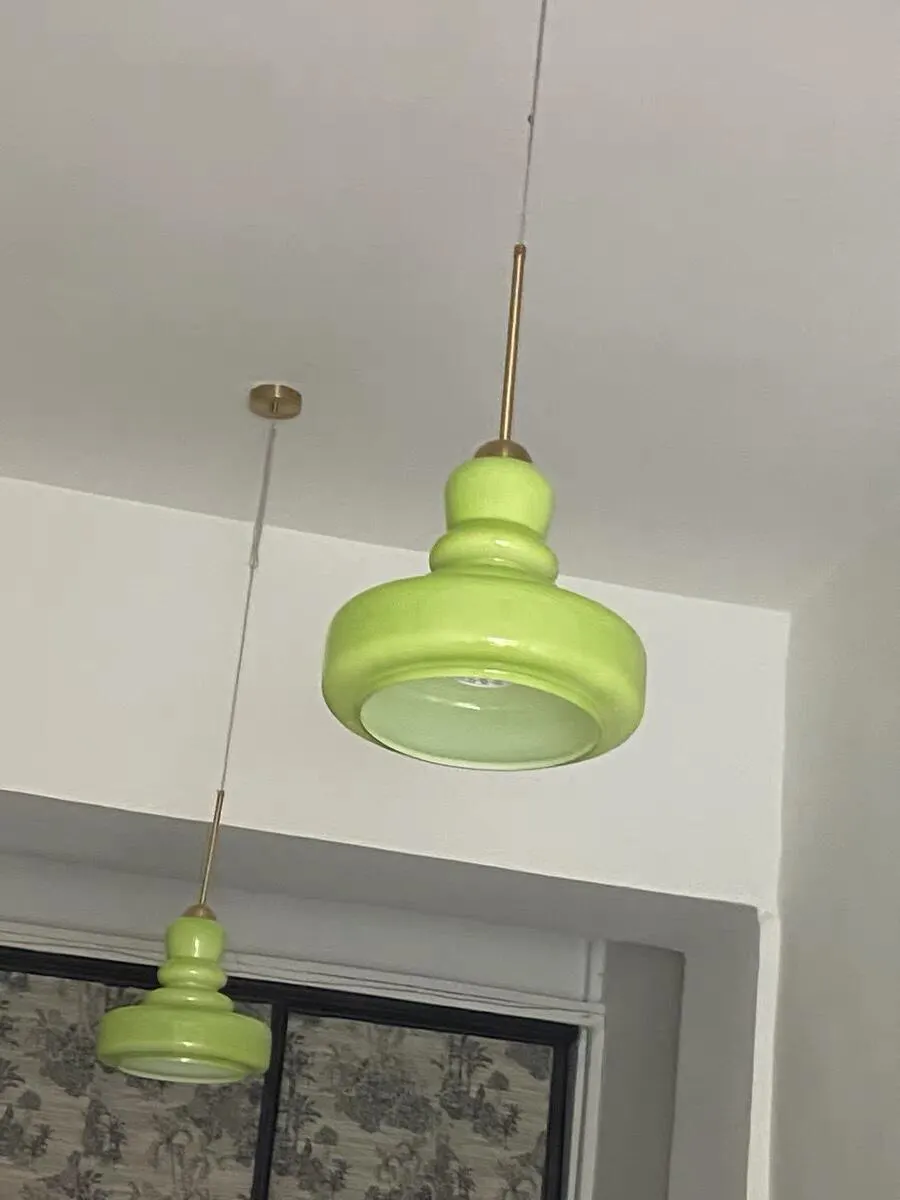 Bauhaus Gourd Glass Pendant Lamp