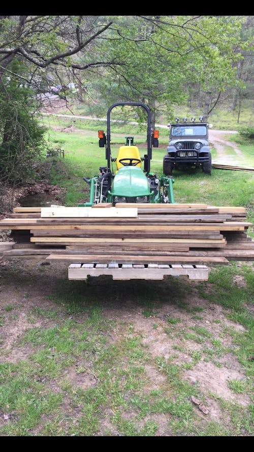 4000lbs Pallet Fork Attachment With 45" Pallet Fork Frame & 48" Pallet Fork Blades
