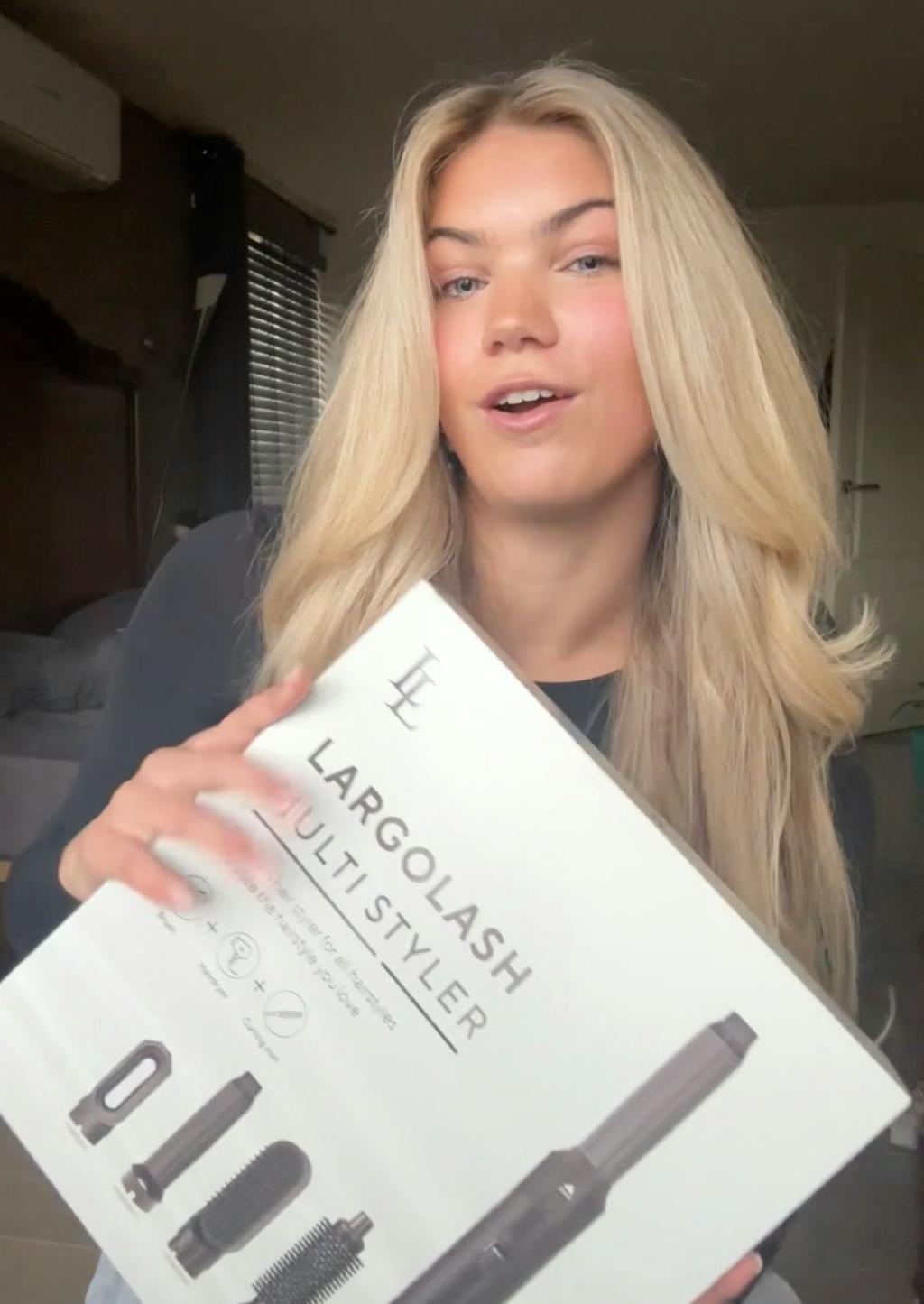 Largolash® Multistyler Zwart - Föhnborstel