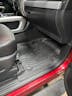 Fit for 2016-2024 Nissan Titan XD TPE Floor Mats, Fit Equipped with Rear Seat Cargo Organizer
