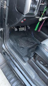 Fit for 2014-2018 Chevrolet Silverado 1500 Floor Mats, Fit Carpet Floor & Without 4*4 Shifter Only