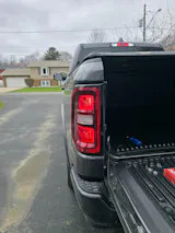 Red 7443 CanBus-Ready Rear Turn Signal Light Brake Light Tail Light LED Bulbs | D2 Series