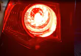Red 7443 CanBus-Ready Rear Turn Signal Light Brake Light Tail Light LED Bulbs | D2 Series