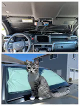 Custom-Fit Windshield Sun Shade Umbrella for 2016-2026 Toyota Tacoma