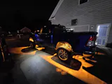 Lasfit Off-Road Switchback LED Rock Lights Kit White & Amber