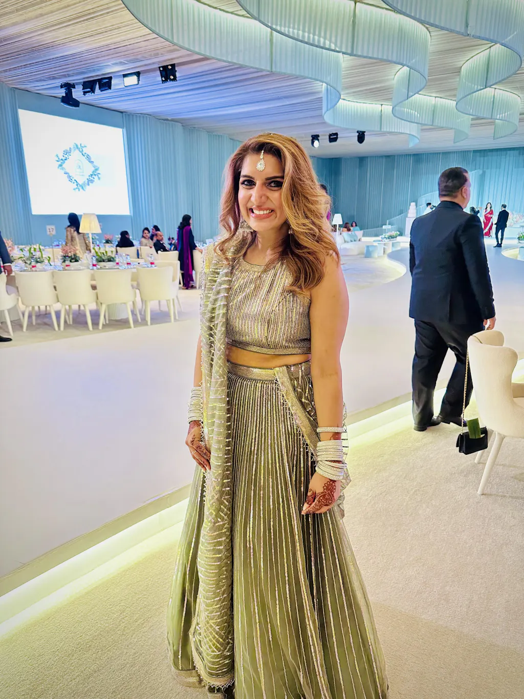 TCR Shades of Grey Lehenga!