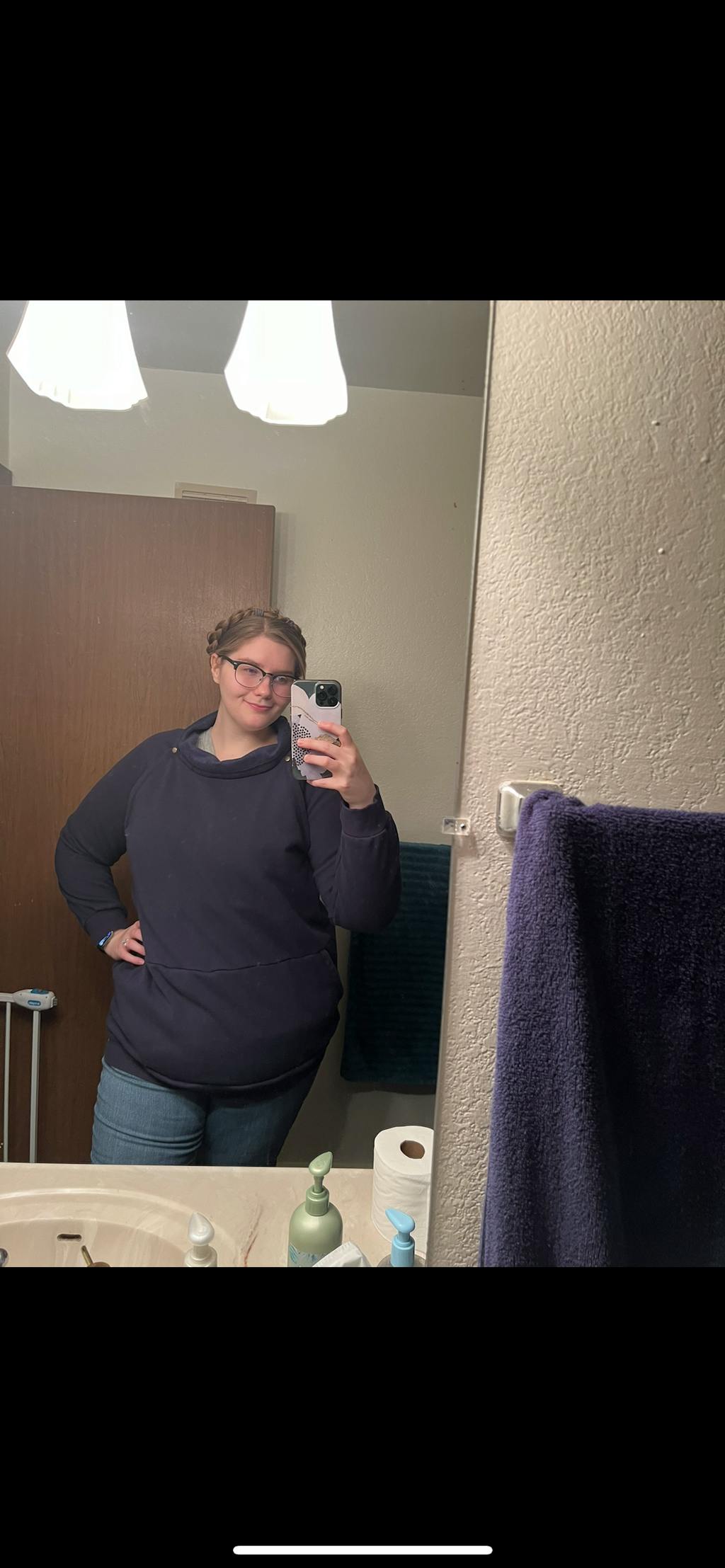 Latched Mama Harbor Snap Nursing Pullover