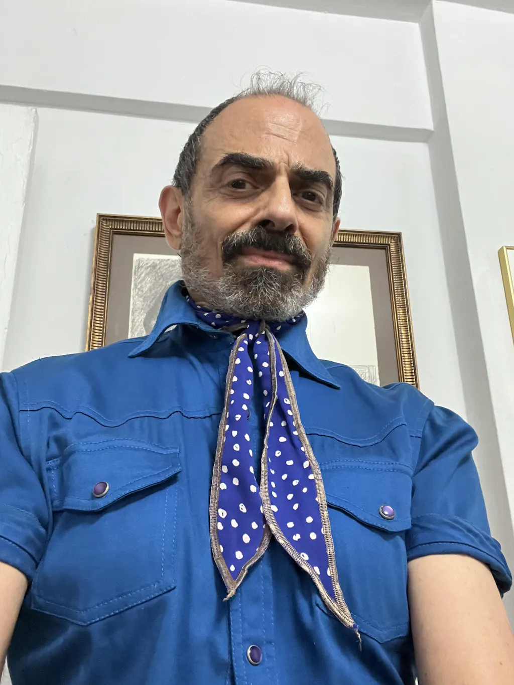 Sky Madrid Elroy Cotton Scarf