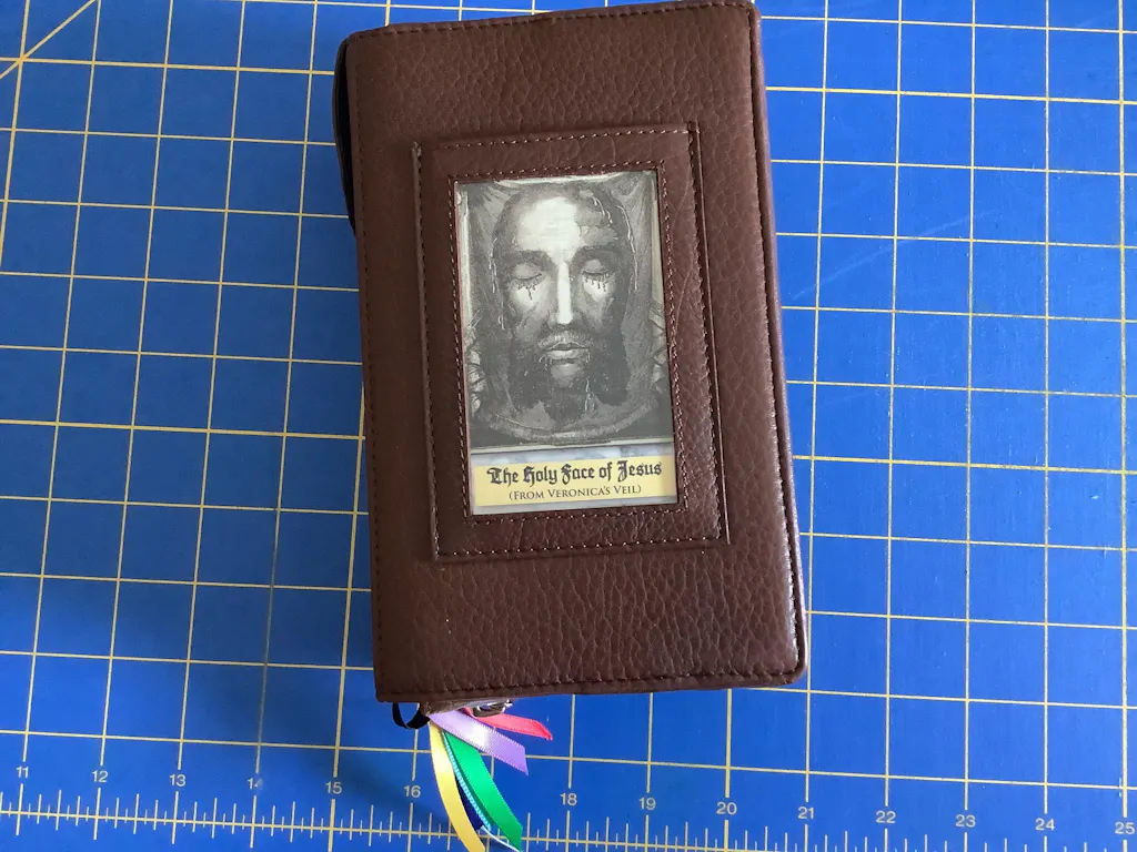 Latin Mass Missal Cover (Genuine Leather)