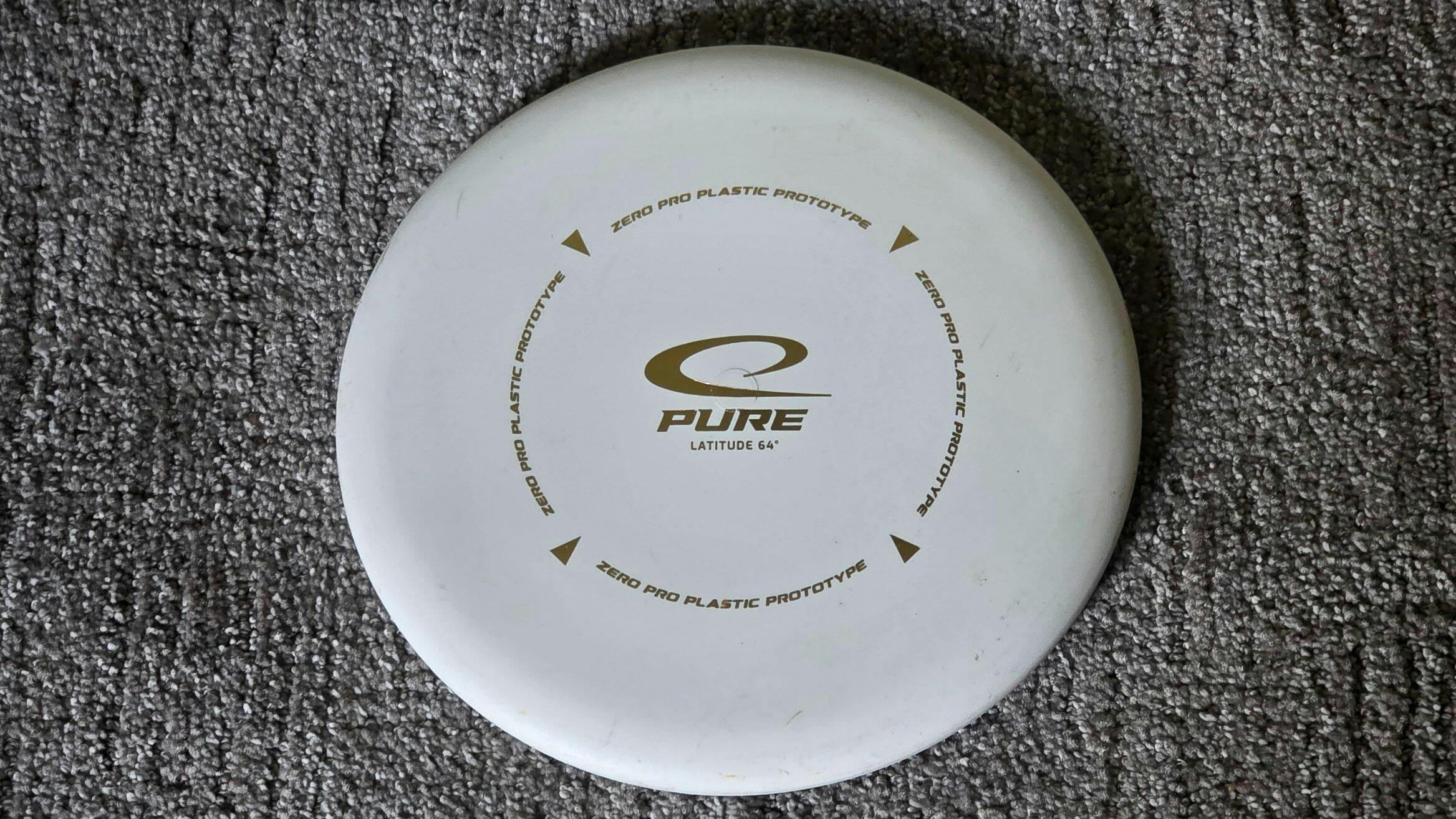 Latitude 64 Zero Pro Peak | Firm & Tacky Stable Putter