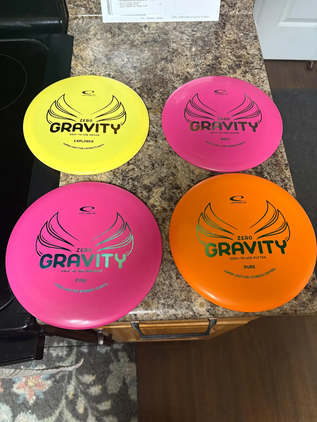 Latitude 64 Zero Gravity 3-Disc Set | Lightweight Golf Set