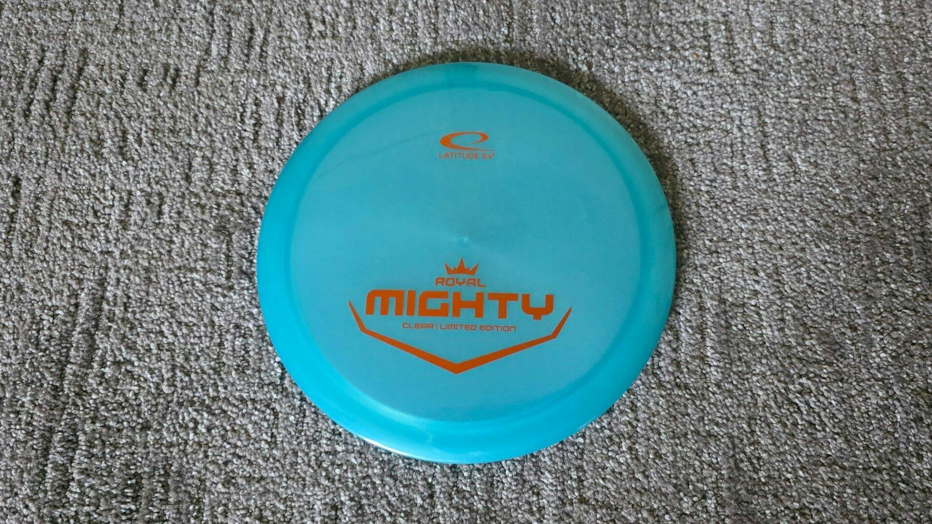 Clear Mighty Limited Edition | Exclusive Latitude 64 Disc