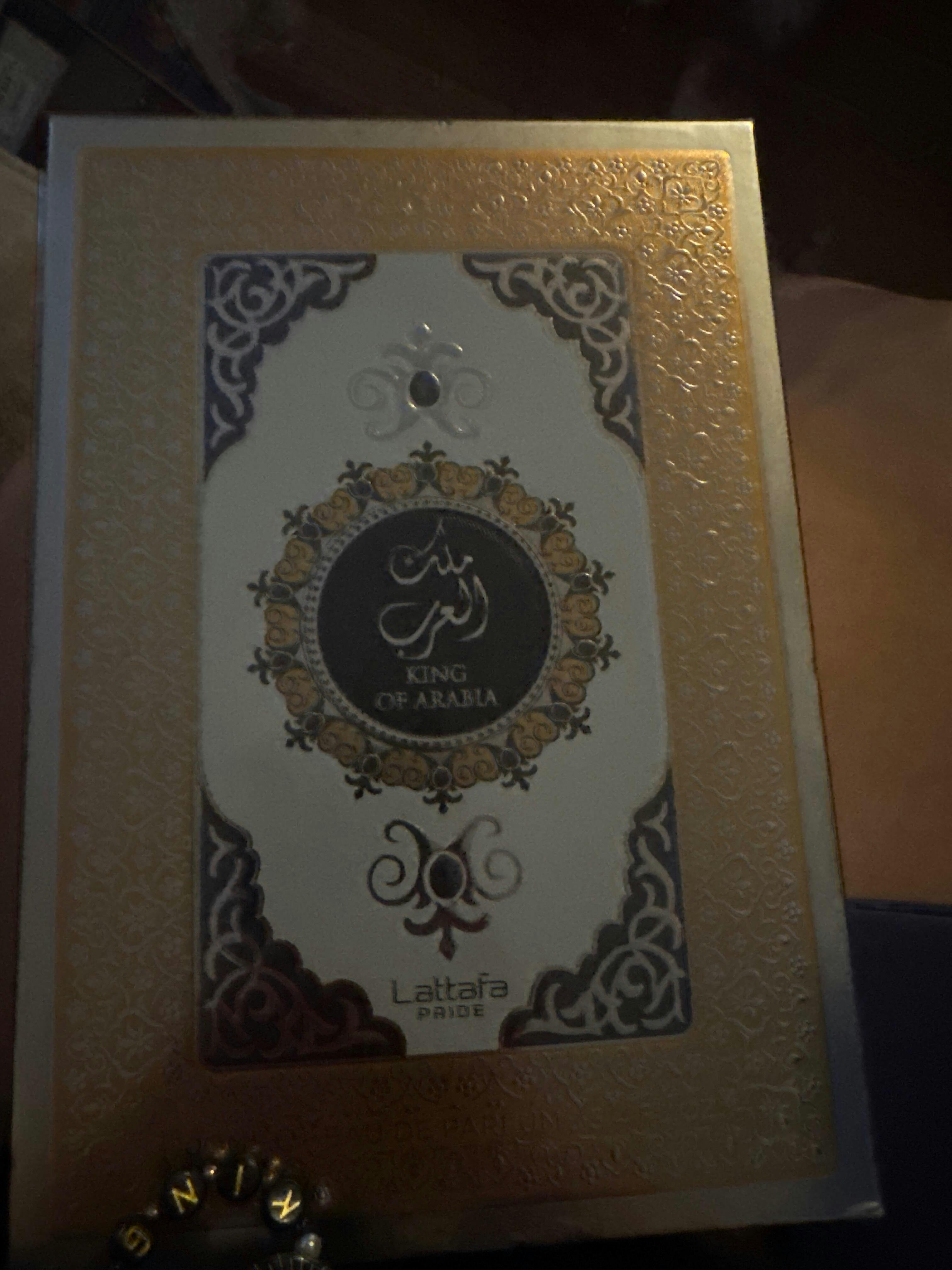 Lattafa King of Arabia Men 100ML Edp Spray