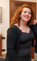 Tubino AUDREY Corsetto Sculpt - Nero/Viola Mulberry