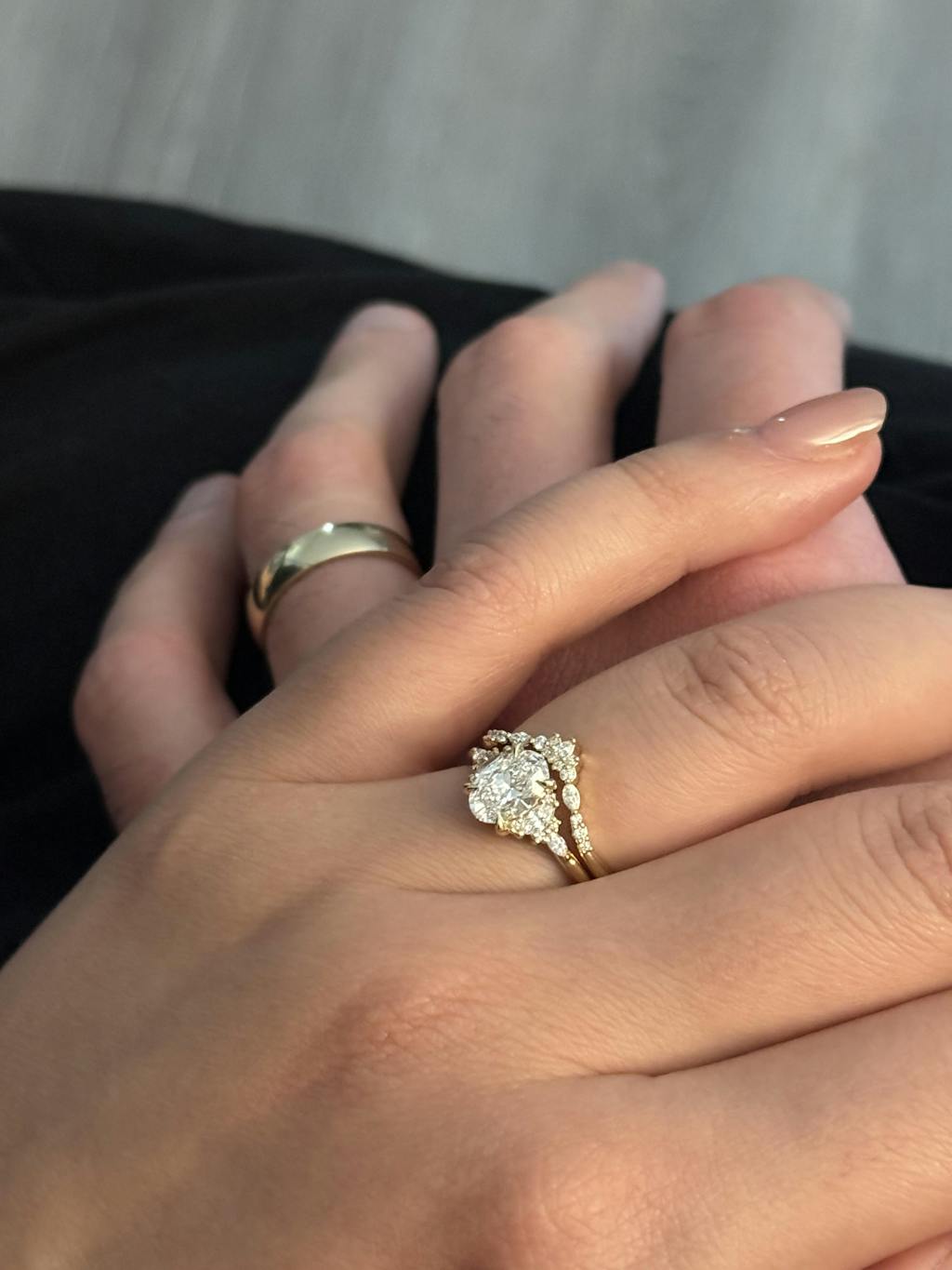 The Low Maeve Ring | 1 CT Oval Diamond | Size 6