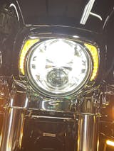 Ciro Fang LED Headlight Bezel for Harley Batwing Fairing-14