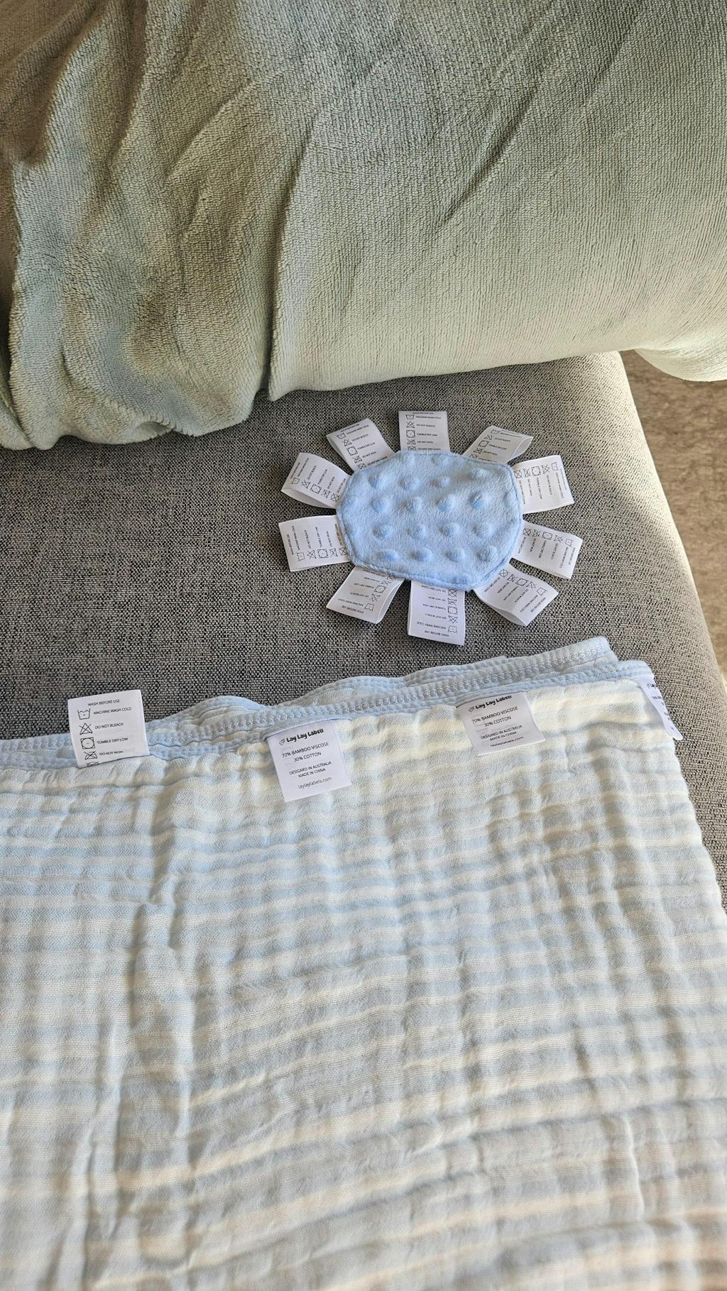 Sensory Bamboo Cotton Muslin Blanket