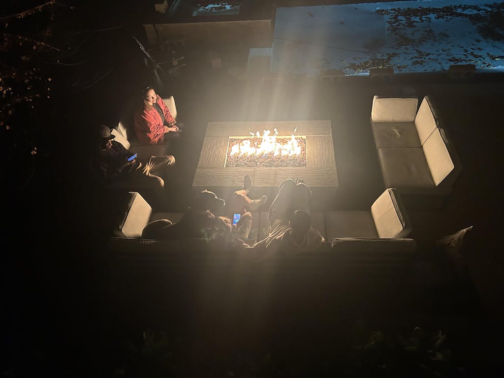 LayinSun 9 - Piece Large Outdoor Modular Sectional Set with Coffee Table