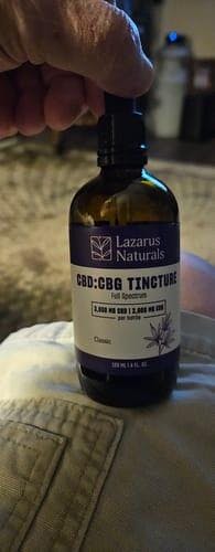 Lazarus Naturals – CBG CBD Oil Tincture | Full Spectrum