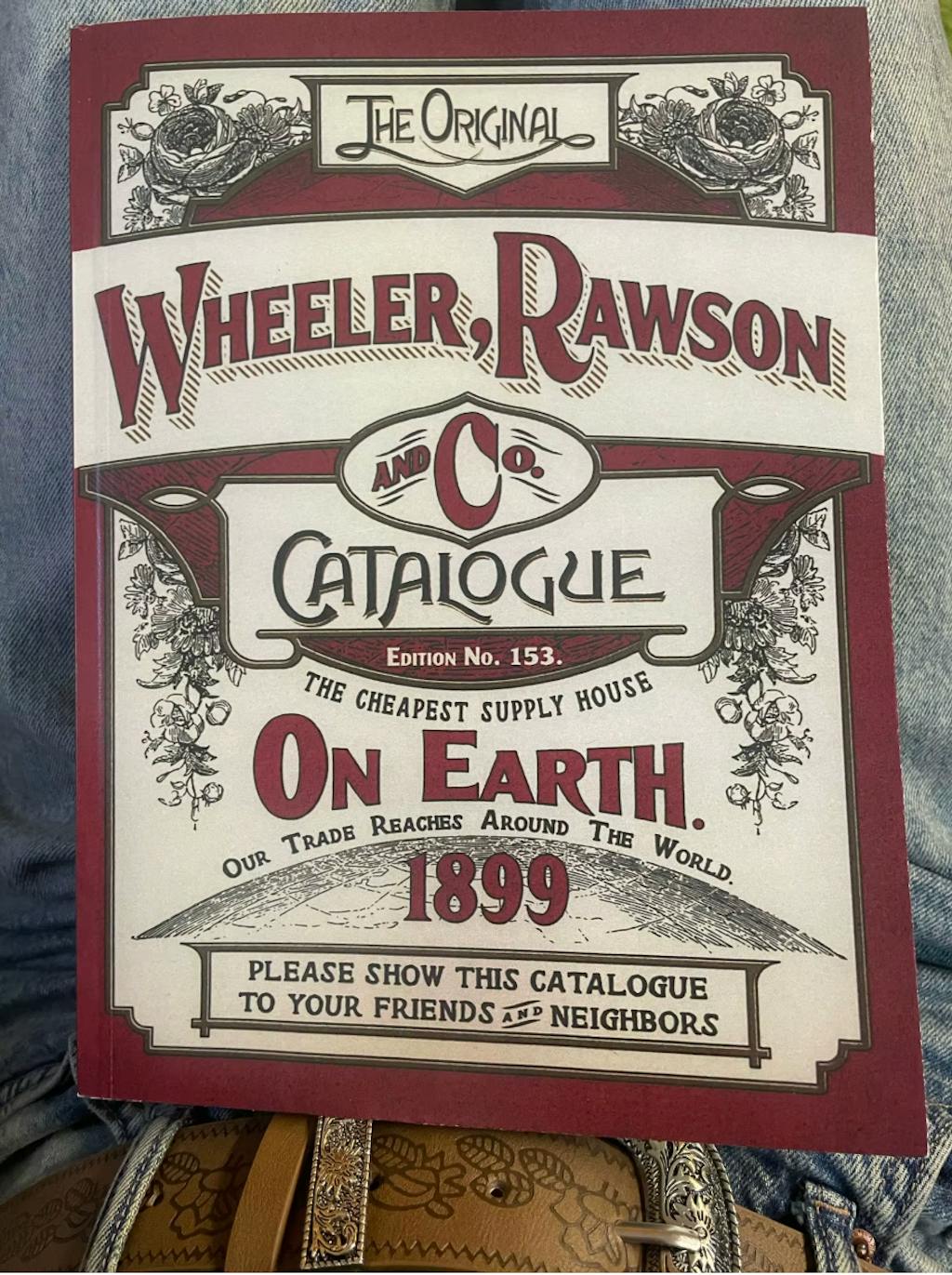 Wheeler, Rawson & Co. 1899 Catalogue Red Dead Redemption 2 (RDR2