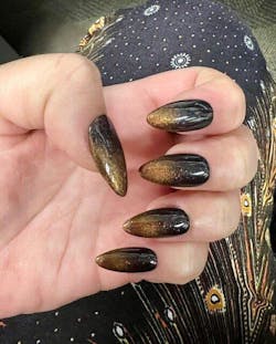 Halloween Cat Eye Ombré