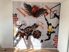 Papier Peint Panoramique Basket