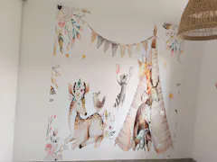 Papier Peint Tigre Et Amis De La Jungle