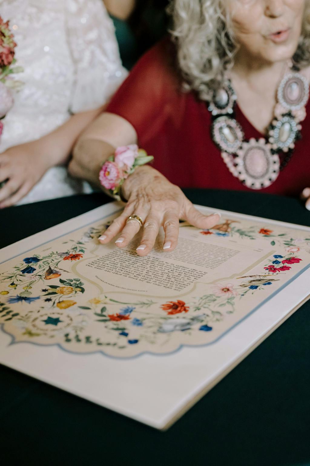 Vintage Italian inspired ketubah