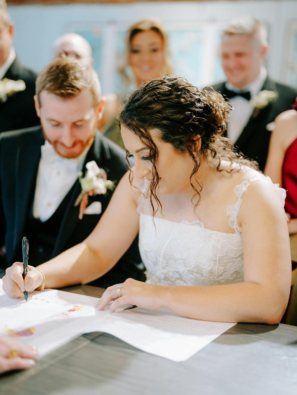 Ephemera Dried Flowers Ketubah