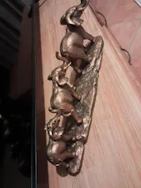 Elephant Family Statue