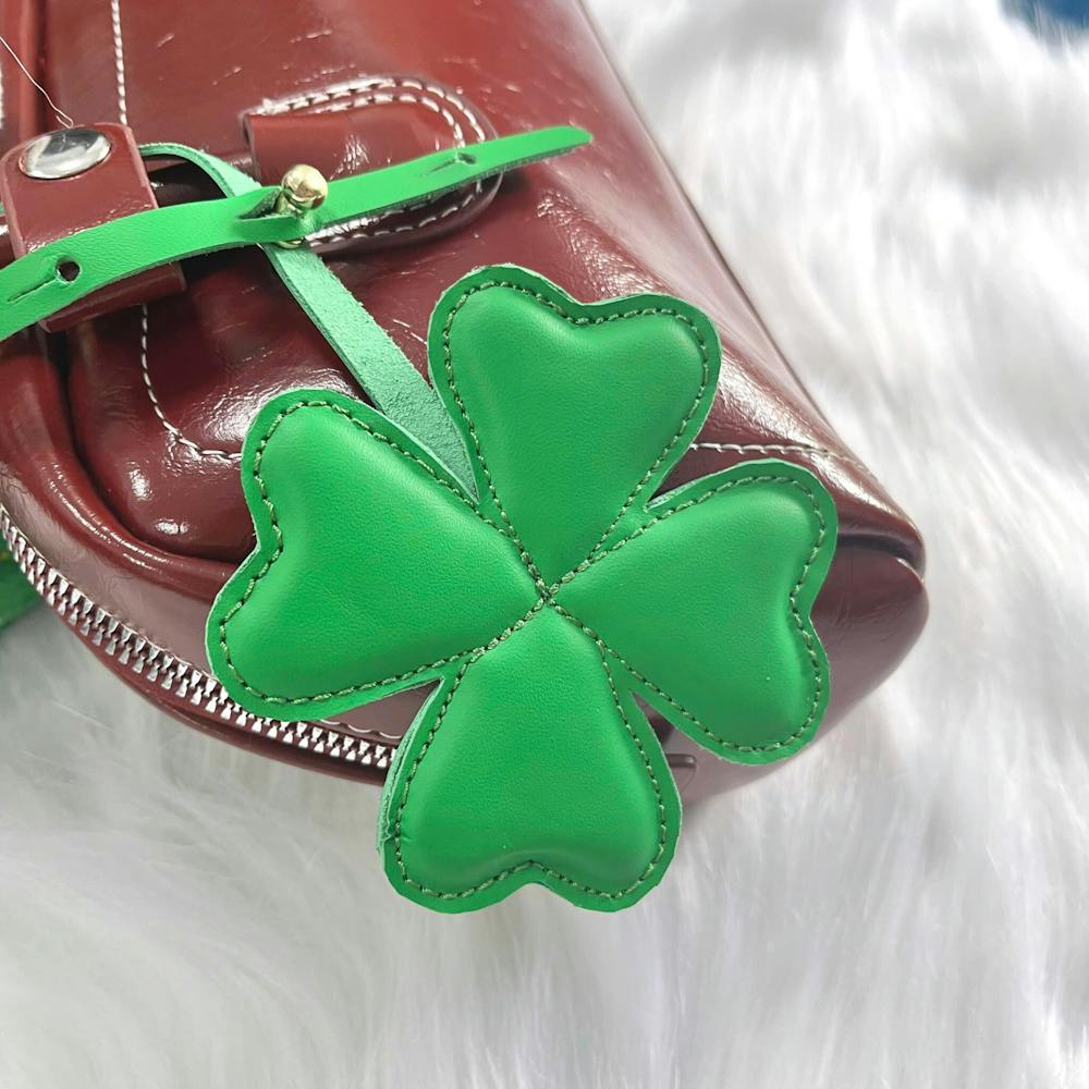 FOUR-LEAF BAG CHARM