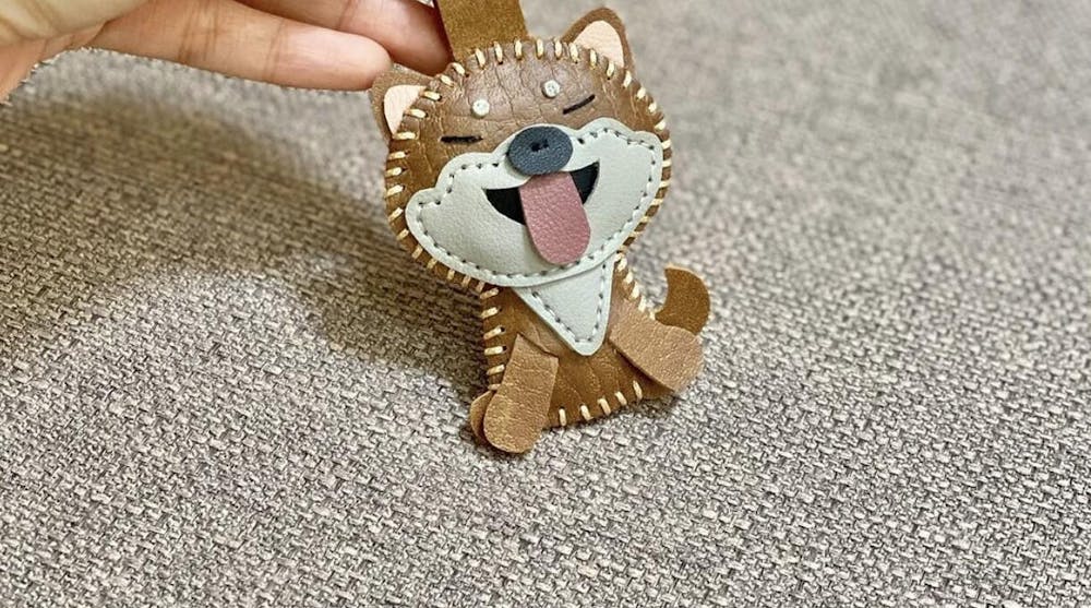 HAPPY SHIBA BAG CHARM