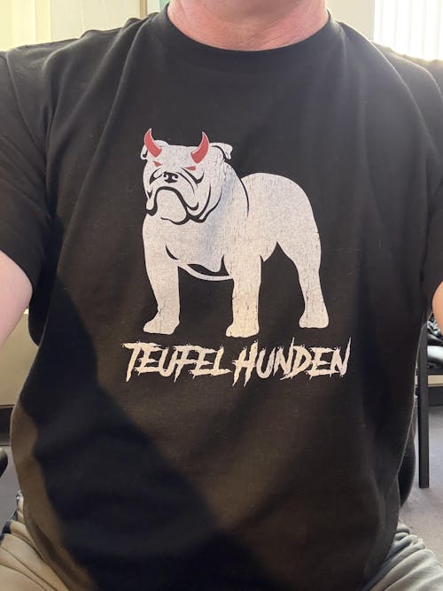 Teufel Hunden Shadow T-Shirt - BLACK